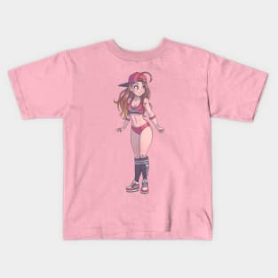 Nikki Bella Red Kids T-Shirt